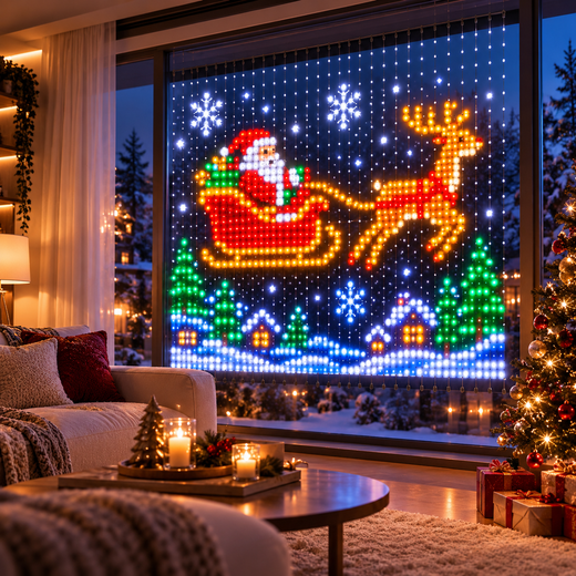 Norrow Pixel Curtain Lights
