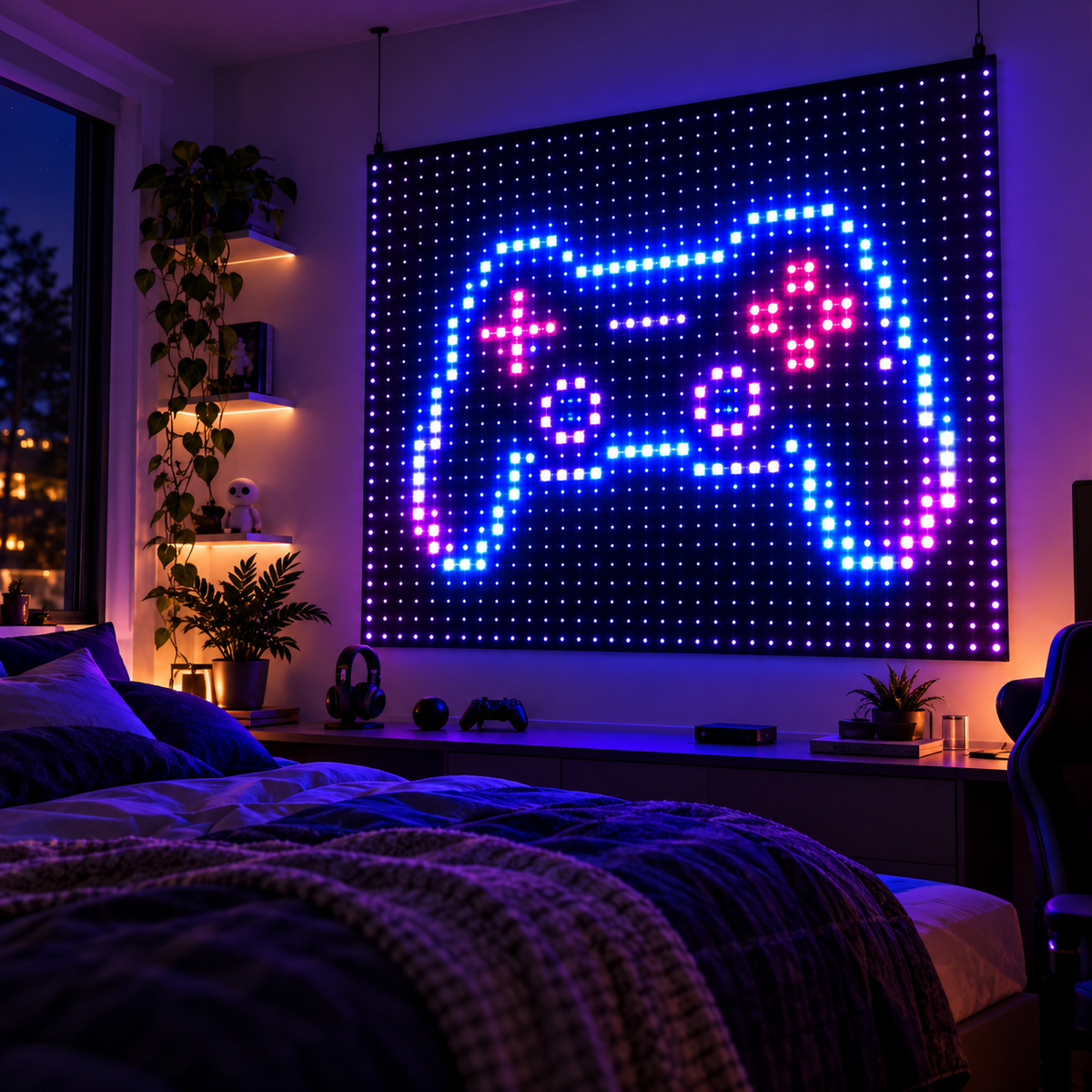 Norrow Pixel Curtain Lights