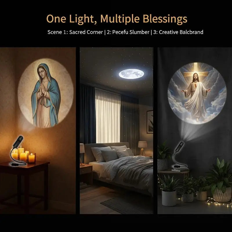 Three ways to use the Norrow Faith Light (manufacturer image)